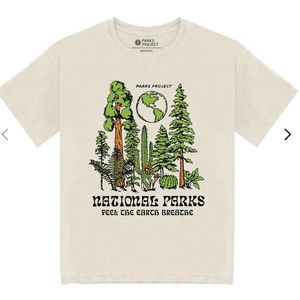 NWT Parks Project Feel The Earth Breathe Tee